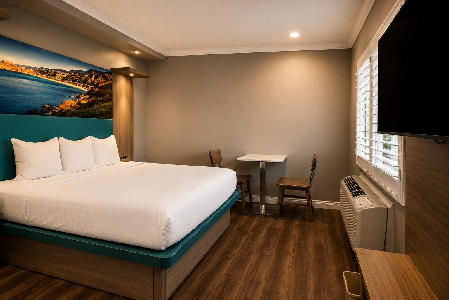 Two-room suite bedroom